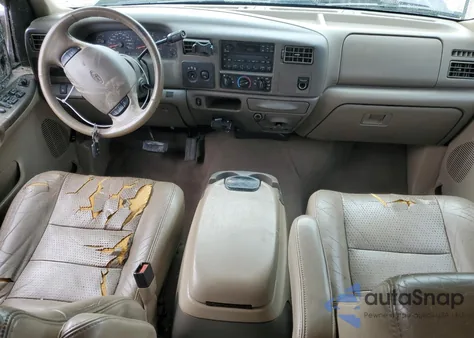 2002 Ford F250 Super Duty из США, поврежденный, VIN 1FTNW21F92ED31393